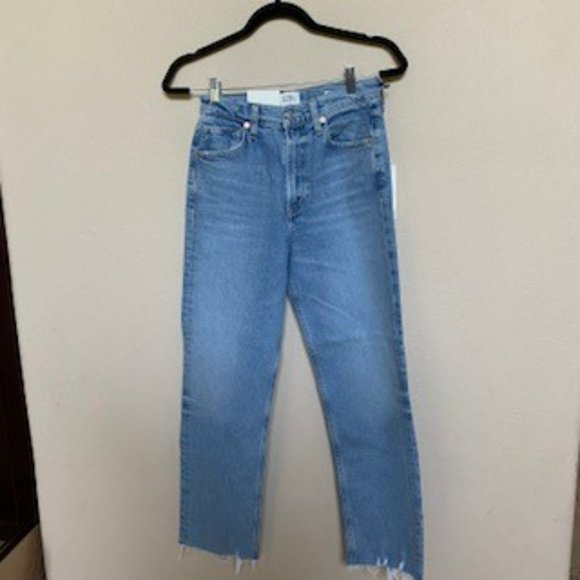 Citizens of Humanity Daphne Crop High Rise Stovepipe Size 25 NWT - Picture 4 of 6